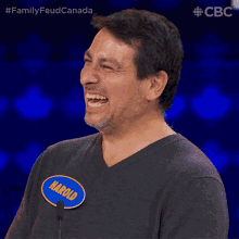 Laughing Harold GIF - Laughing Harold Family Feud Canada GIFs