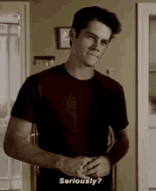 Teen Wolf Dylan Obrien GIF - Teen Wolf Dylan Obrien Seriously GIFs