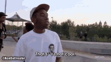 A Message To Donald Sterling GIF - Loitersquad Tylerthecreator Notcool GIFs