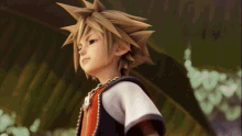 Sora Jumps From A Tree In Destiny Islands And The Island Disappears Kingdom Hearts GIF - Sora Jumps From A Tree In Destiny Islands And The Island Disappears Kingdom Hearts Opening GIFs