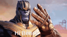 Hibence Thanos GIF - Hibence Thanos Hi GIFs