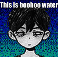 Booboo Water Water GIF - Booboo Water Water Omori GIFs