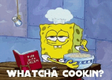 Cooking Spongebob GIF - Cooking Spongebob Dinner GIFs