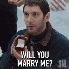 Will You Marry Me Paul Rudd GIF - Will You Marry Me Paul Rudd Saturday Night Live GIFs