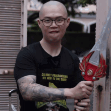Attack With Sword Chris Cantada GIF - Attack With Sword Chris Cantada Chris Cantada Force GIFs