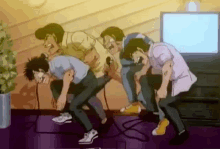 Ippo And Gang Cant Sing GIF - Ippo And Gang Cant Sing GIFs