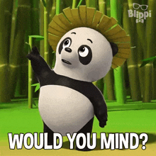 Would You Mind Bai GIF - Would You Mind Bai Blippi Wonders - Educational Cartoons For Kids GIFs