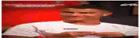 a man in a white t-shirt is smiling in front of a red background that says ronaldo