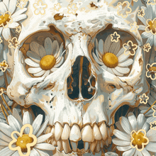 Daisy Skull GIF - Daisy Skull Daisy Skull GIFs