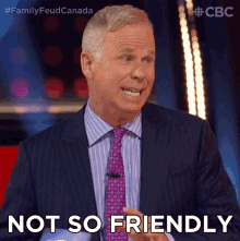 Not So Friendly Gerry Dee GIF - Not So Friendly Gerry Dee Family Feud Canada GIFs