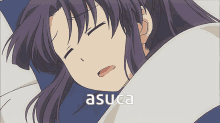asuca kazuho miyauchi non non biyori sleeping