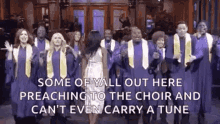 Choir Singing GIF - Choir Singing Preaching To The Choir GIFs