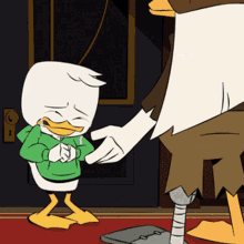 Della Duck Louie Duck GIF - Della Duck Louie Duck Ducktales GIFs