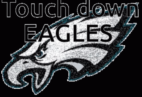 Touch Down Philadelphia Eagles GIF - Touch Down Philadelphia Eagles Glitter  - Discover & Share GIFs