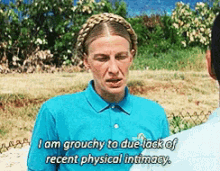 When I Lash Out At My Friends GIF - Sorry Grouchy 50firstdates GIFs