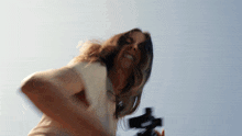 Hit With A Gun Alison Brie GIF - Hit With A Gun Alison Brie Freelance GIFs