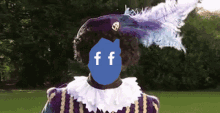 zwarte facebook