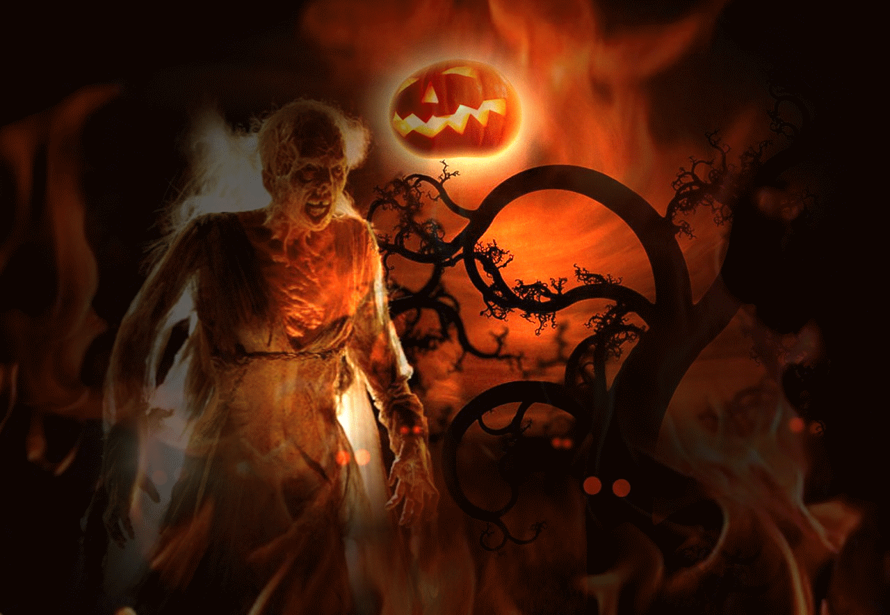 Free Halloween Backgrounds  Animated Halloween Backgrounds