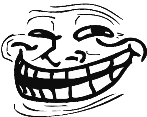 Troll Face Sticker - Troll Face - Discover & Share GIFs