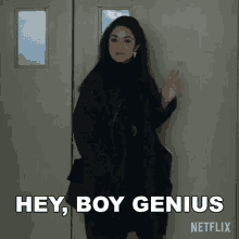 Hey Boy Genius Karessa Johnson GIF - Hey Boy Genius Karessa Johnson Vanessa Hudgens GIFs