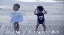 kids black babies dance jump got the moves