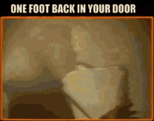 Roman Holliday One Foot Back In Your Door GIF - Roman Holliday One Foot Back In Your Door On The Floor GIFs