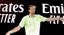 Daniil Medvedev Tennis GIF - Daniil Medvedev Tennis Arms Raised GIFs