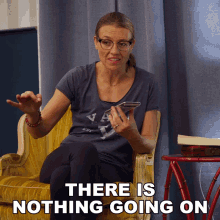 There Is Nothing Going On Julie Stoffer GIF - There Is Nothing Going On Julie Stoffer The Real World Homecoming New Orleans GIFs