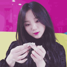 Surpised Confused GIF - Surpised Confused Lovelyz GIFs