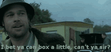 Brad Pitt Box GIF