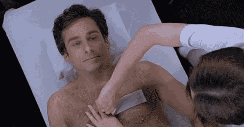 Chest Waxing GIF 40Year Old Virgin Steve Carrell Fuck You Discover Share GIFs