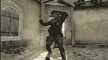 Throwing Axe - Call Of Duty GIF