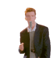 Never Gonna Sticker - Never Gonna Give Stickers