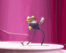 Meet The Robinsons Disney GIF - Meet The Robinsons Disney Singing Frog GIFs
