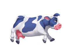 running cow animated