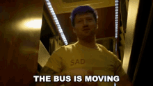The Bus Is Moving We Are On The Road GIF - The Bus Is Moving We Are On The Road Were On Our Way GIFs