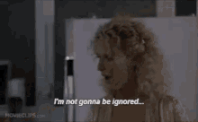 Fatal Attraction Not Gonna Be Ignored GIF - Fatal Attraction Not Gonna Be Ignored Glenn Close GIFs