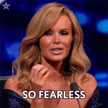 So Fearless Amanda Holden GIF - So Fearless Amanda Holden Bgt GIFs