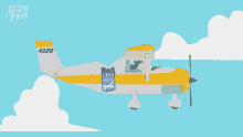 Flying An Airplane Tuong Lu Kim GIF - Flying An Airplane Tuong Lu Kim South Park GIFs
