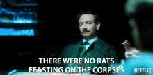 there were no rats feasting on the corpses no rat concerned worried chris conner