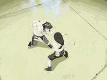 Neji Hyuga Fighting GIF - Neji Hyuga Fighting Hinata GIFs