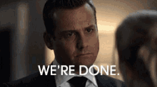 Done Over It GIF - Done Over It Suits GIFs