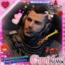 Soap John Mactavish Cod Call Of Duty Cutie Picmix I Love My Girlfriend GIF - Soap John Mactavish Cod Call Of Duty Cutie Picmix I Love My Girlfriend GIFs