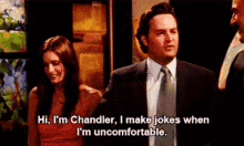 Chandler Friends GIF - Chandler Friends Jokes GIFs