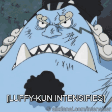 One Piece Jimbei GIF - One Piece Jimbei Luffy Kun Intensifies GIFs