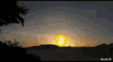 Bitcoin Sunrise GIF - Bitcoin Sunrise Mountains GIFs