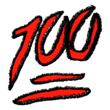 100 emojis