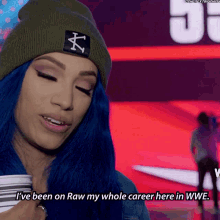 Sasha Banks Been On Raw GIF - Sasha Banks Been On Raw My Whole Career GIFs