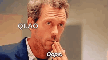 Dr House Gregory House GIF - Dr House Gregory House Oops GIFs