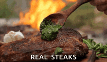 Steak Delmonico Steak GIF - Steak Delmonico Steak Food GIFs